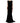 Dolce & Gabbana Black Viscose Velvet Floor Length Gown Dress