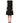 Dolce & Gabbana Black Floral Jacquard Sleeveless A-line Dress