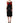 Dolce & Gabbana Black Strapless Red Rose Sequined Midi Dress