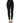 Dolce & Gabbana Black Wool High Waisted Logo Trouser Pants