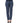 Dolce & Gabbana Blue Polka Dotted Slim Fit Capri Denim Jeans