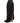 Dolce & Gabbana Black Crystal Embellished High Slit Skirt