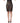 Dolce & Gabbana Black Floral Lace High Waist KneeLength Skirt