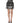 Dolce & Gabbana Black White Zebra Print Cotton High Waist Shorts