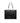 Dior Black Leather Tote Bag