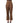 Cavalli Class Brown High Waist Flared Trouser Pants