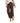 Street One Brown Cotton Casual Pants