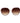 Furla Rose Gold Metal Sunglasses