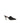 Amina Muaddi Black Silk Sandals