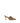 Amina Muaddi Brown Silk Sandals