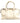 Burberry Chalk White Large Leather Tote Bag