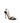 Jimmy Choo Black Calf Leather Bos Taurus Stiletto Heel Sandals