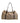 Gucci Beige and Black Canvas Twins Medium Tote Bag