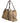 Gucci Beige and Black Canvas Twins Medium Tote Bag