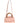 Gucci Pink And White Calfskin Small Nymphaea Top Handle Bag