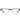 Emporio Armani Black Metal Glasses (Frames)