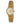 Gucci Gold Stainless Steel Dress Watch