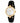 Gucci Black Leather Dress Watch