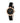 Gucci Black Leather Dress Watch