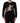 Dolce & Gabbana Black Angels Wool Crew Neck Pullover Sweater
