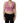 Dolce & Gabbana Pink Halter Neck Fitted Cropped Tank Top