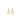Rabanne Gold Resin Earrings