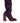 Dolce & Gabbana Purple Crystal Lurex Fantasy High Boots Shoes