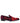 Dolce & Gabbana Violet Red Bead Embellished Loafers Shoes