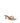 Amina Muaddi Beige Calf Leather Bos Taurus Flat Sandals