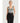 Street One Green Marabou Tank Tops