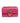 PINKO Pink Leather Love One Mini Shoulder Bag