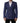 Dolce & Gabbana Blue Wool Double Breasted Men Blazer Jacket
