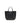 Tory Burch Black Calf Leather Bos Taurus Handbag