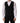 Dolce & Gabbana Black Wool Single Breasted Waistcoat Vest