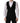 Dolce & Gabbana Black Wool Single Breasted Waistcoat Vest