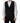 Dolce & Gabbana Black Single Breasted Men Waistcoat Vest
