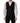 Dolce & Gabbana Black Wool Single Breasted Waistcoat Vest