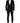 Dolce & Gabbana Black Wool Slim Fit Formal 2 Piece Men Suit