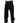 Dolce & Gabbana Black Cotton Straight Leg DressTrouser Pants