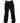 Dolce & Gabbana Black Cotton Straight Leg DressTrouser Pants