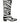 Dolce & Gabbana Black White Zebra Knee High Men Boots Shoes