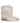 Dolce & Gabbana White Faux Fur Mid Calf Men Boots Shoes