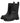 Dolce & Gabbana Black Leather Mid Calf Chunky Men Boots Shoes