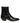Dolce & Gabbana Black Leather Chelsea Mid Calf Boots Shoes