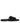 Dolce & Gabbana Black Fabric Woven Slides Sandals Flats Shoes