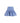Ganni Blue Cotton Mini Skirt