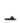 Valentino Garavani Black Rubber Flat Sandals