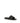 Valentino Garavani Black Rubber Flat Sandals