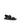 Valentino Garavani Black Calf Leather Bos Taurus Flat Sandals
