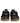 Dolce & Gabbana Black Leather Low Trainers Men Sneakers Shoes